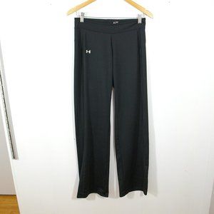 Under Armour Athletic Yoga Pants Womens Small Black Stretchy All Season Running